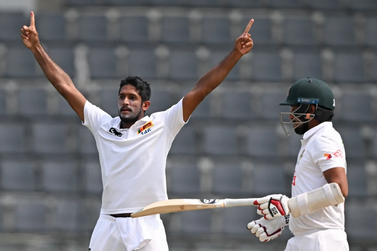 Kasun Rajitha ruled out of Bangladesh second Test