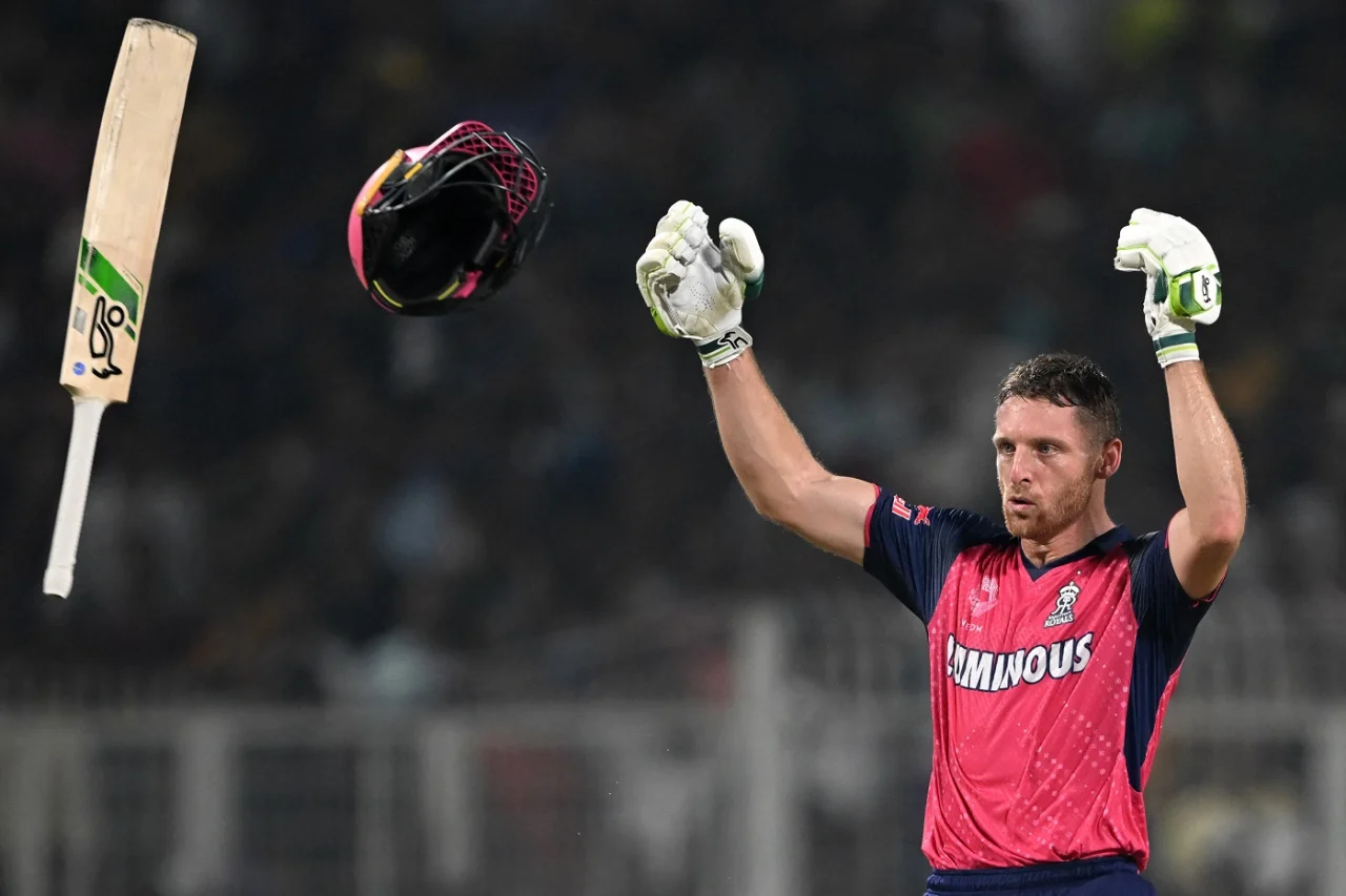 Buttler ton powers Rajasthan to record IPL chase of 224